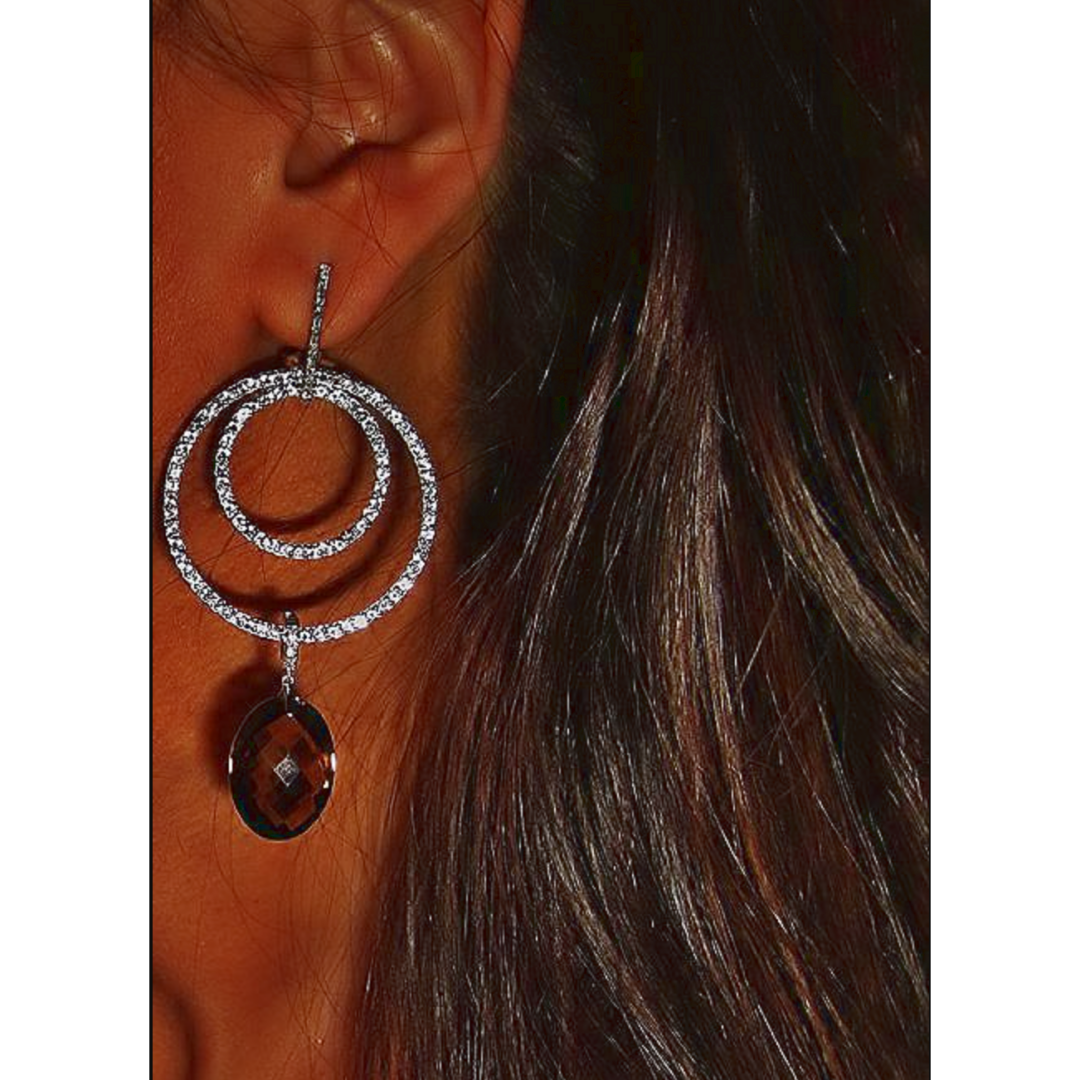 Circle of Life Earrings by CANDY ICE JEWELRY