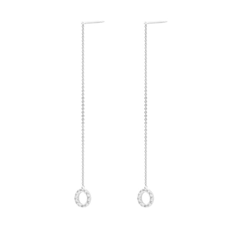 Chain Drop Earrings by CANDY ICE JEWELRY